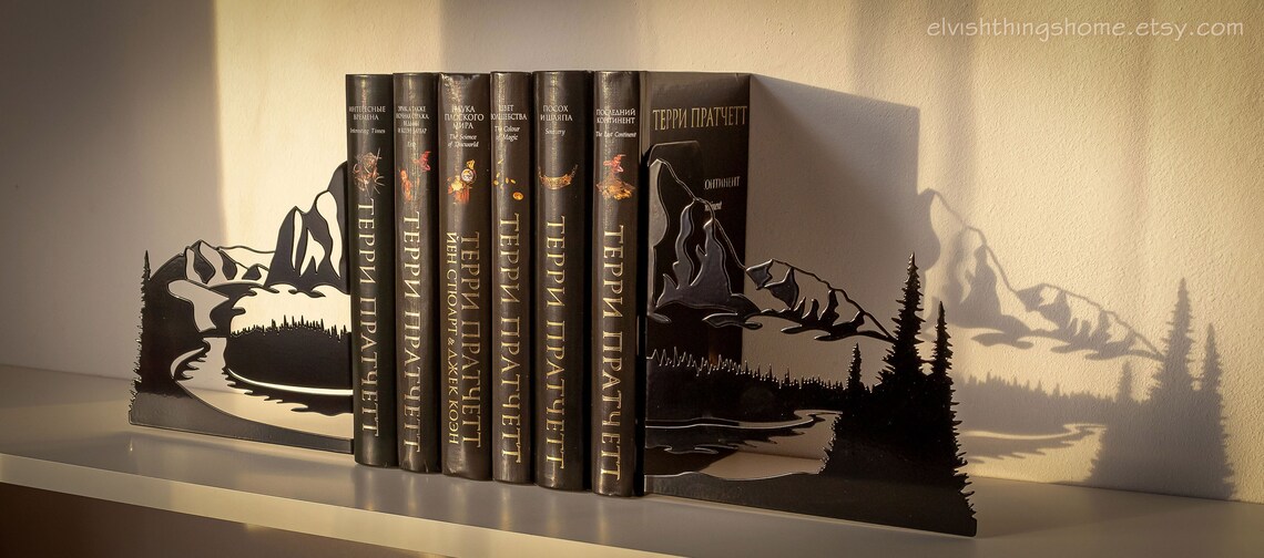 mountain bookends mountain bookends