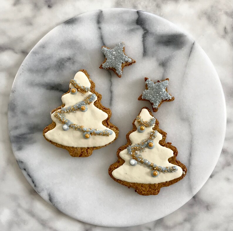 Gourmet Christmas Dog Treats - Christmas Tree, Frosty the Snowm Gourmet Christmas Dog Treats - Christmas Tree, Frosty the Snowm