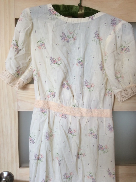 Dress floral vintage romantic