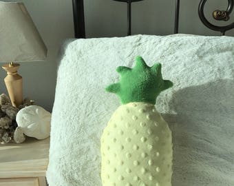 Pineapple Decor Pillow Beach Room Bedroom Dorm Nursery Pillows Kids Teens Adults Baby Shower Themed Pineapple Food