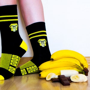 Black and Yellow socks | Colorful Socks | Cool socks|Unisex socks | Gift socks | Athletic Sport socks | Black Friday Socks | Running apparel