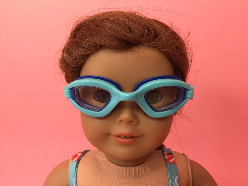 Aqua Swim Goggles Doll Accessory American Girl Etsy