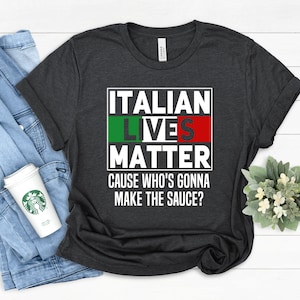 Italienskt liv spelar roll T-shirt: Italia Pride, rolig italiensk gåva