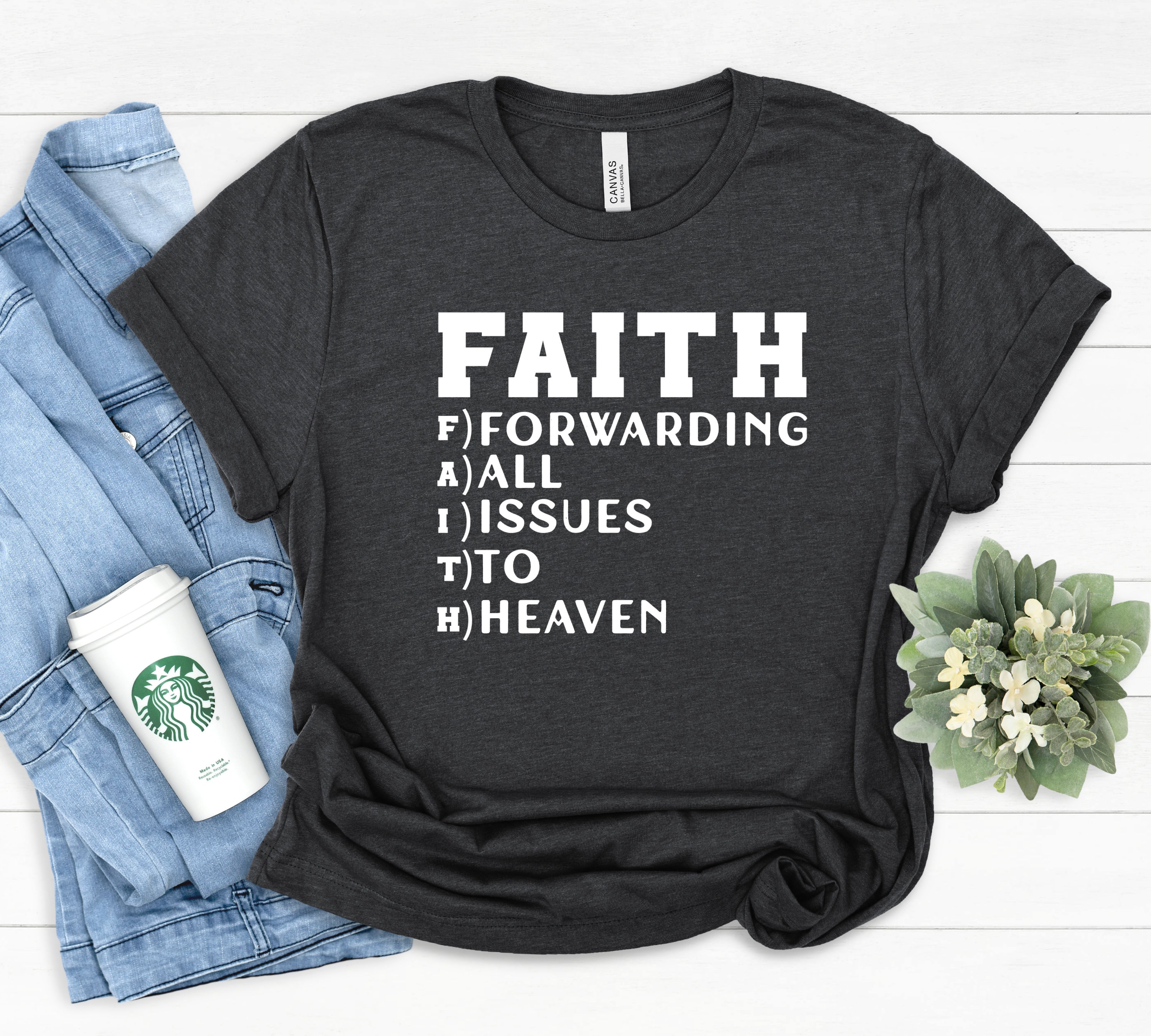 Faith T-shirt, Christian Shirt, Faith Shirt, Religious Shirt, Church ...