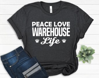 Warehouse Worker T-shirt, Warehouse Operator, Funny warehouse Shirt, factory worker Tee, Warehouse Office Gifts, Warehouse Operative Gifts