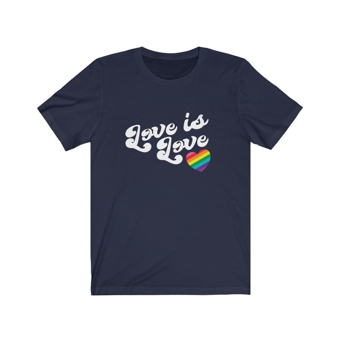 Pride Shirt Love is Love Shirt Gay Rainbow Shirt Retro Gay - Etsy UK