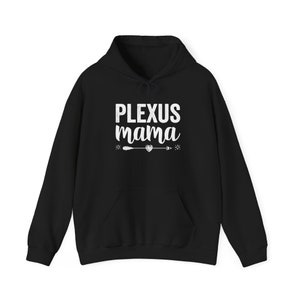 Plexus Mama Pullover Hoodie: Cotton-Blend Unisex Sweatshirt