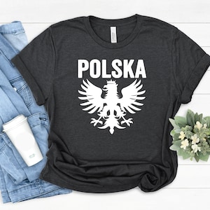 Poland Shirt, Polish Eagle, Coat Of Arms Of Poland, Polska, Polska T-shirt, Patriotic Polish Heritage Shirt, Poland Pride Flag Shirt