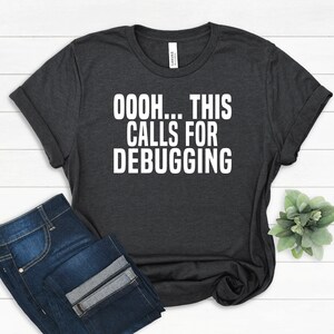 T-shirt med mjukvaruutvecklare, mjukvaru-tröja, dataingenjör, datavetenskap, programmerare, kodning, dataanalytiker