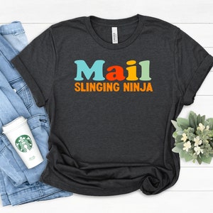 Funny Postal Worker, Mail Carrier Gift, Delivery Truck Driver Gift, Funny Postal Carrier Mailman Car Van,  Mail Escort Postman, Mail Man Tee