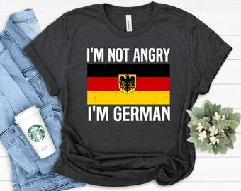 German Shirt - I'm German - Gift German Shirt - Germany Gift - German Friend Gift - Oktoberfest Shirt, Deutschland Gift, Deutschland Shirt