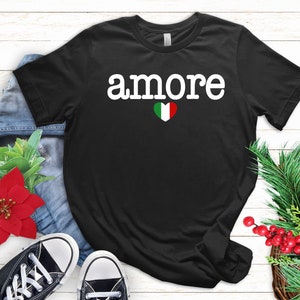italienisches Zitat Shirt, Amore Italia Shirt, Ciao Shirt, süßes italienisches Shirt, Italien Tshirt, italienisches Geschenk, Italien Geschenk, Roma Italia, stolzer Italiener