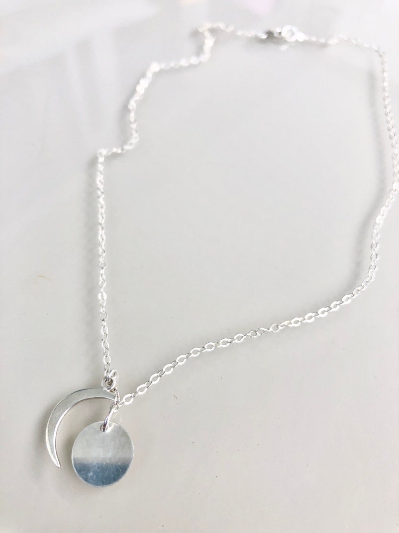 moon cycle necklace