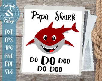 Free Free Papa Shark Svg 697 SVG PNG EPS DXF File