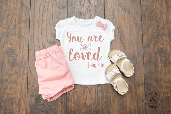 You Are So Loved John 3 16 Religious Svg Png Jpg Pdf Eps Dxf Etsy