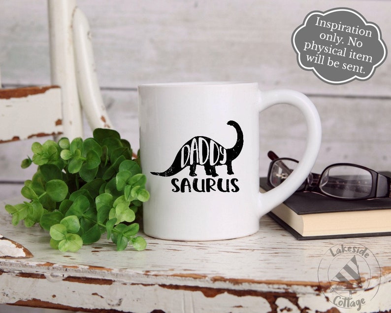Download DaddySaurus svg dinosaur dad decal daddy svg | Etsy