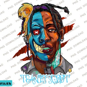 Travis Scott Png - Etsy Denmark