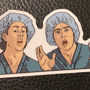 Junior mint 3 inch sticker