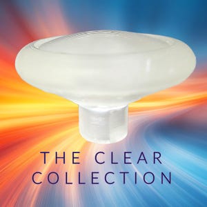 Hype Stix Clear Resin Replacement Thumbsticks: AYN Odin 2 & Retroid Compatible