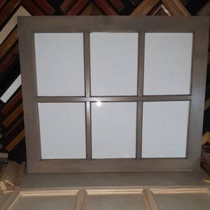 6 Window Weathered Gray 8 x 10 Collage Picture Frame