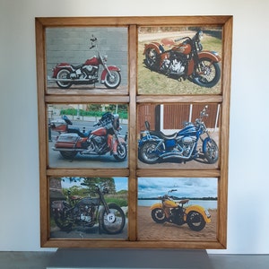 6 Window 8 x 10 Collage Frame, Narrow Frame