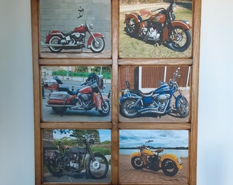 Marco de collage de 6 ventanas de 8 x 10, marco estrecho