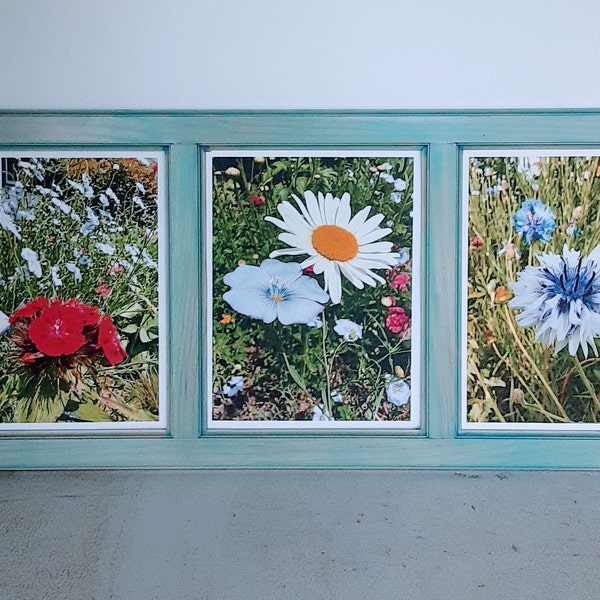 8 x 10 Triple Window Picture Frame