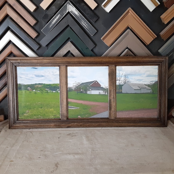 8620-1 Klassiek frame met driedubbele ramen van 8 x 10
