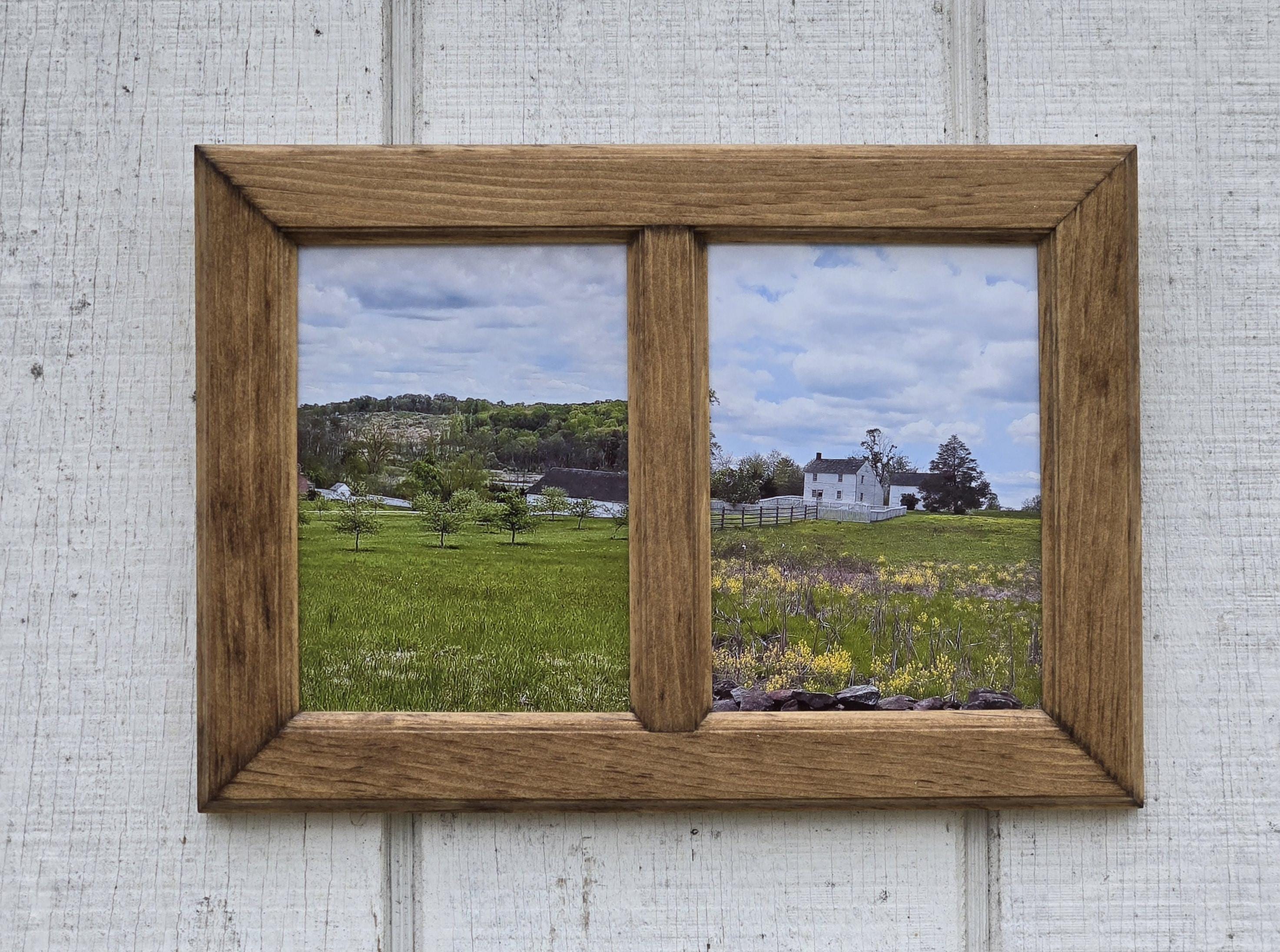 5 X 7 Double Window Picture Frame - Etsy