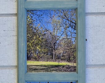 Vertical 8 x 10 Triple Window Picture Frame