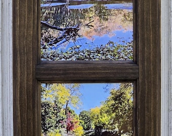 Marco de ventana doble vertical de 5 x 7