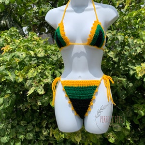 Jamaican Crochet Bikini | Jamaican swimwear