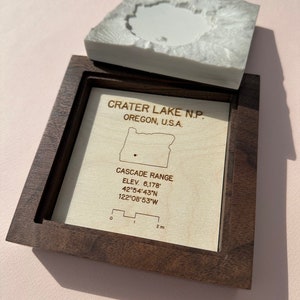 NEW Crater Lake Box in Ceramic Porcelain image 4