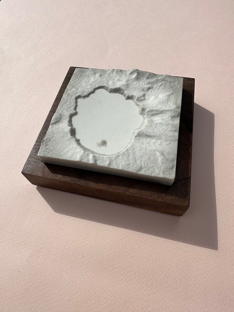 NEW Crater Lake Box in Ceramic Porcelain image 1