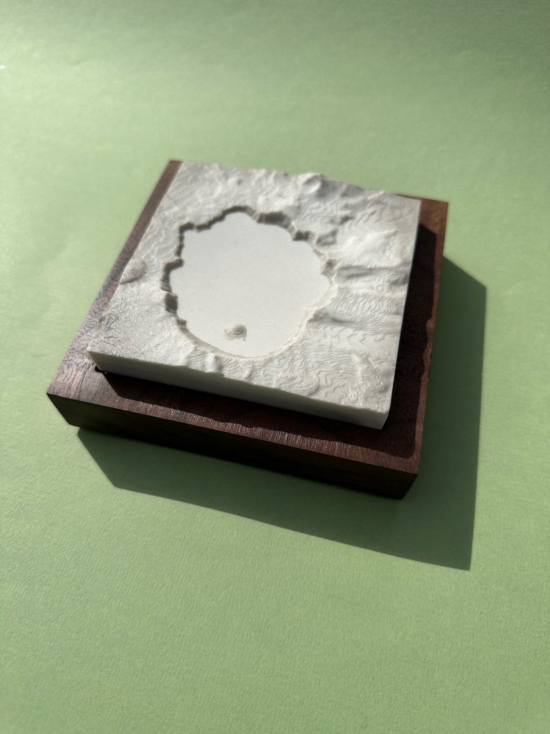 NEW Crater Lake Box in Ceramic Porcelain image 2