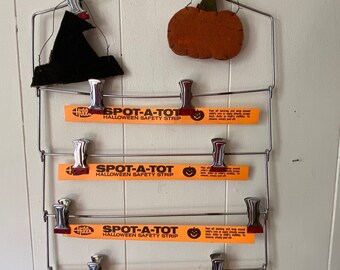 Ephemeral: Halloween Memorabilia, Hill’s Department Store Ad/“Spot-A-Tot” Halloween Safety Strip***AS IS**