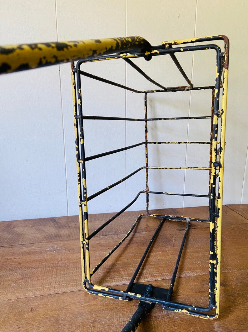 Vintage Tennis Ball Pickup Hopper /basket Metal Wire Basket/ Etsy