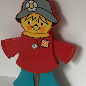 1978/Fisher-Price Baby Crib Toy/Jumping Jacks-Scarecrow Pull Toy/423 image 5