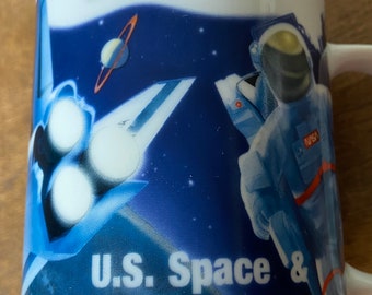Vintage U.S. Space and Rocket Center Mug:  “DAVID” , Souvenir, NASA, Coffee , Tea Mug