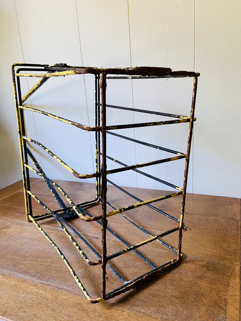 Vintage Tennis Ball Pickup Hopper /basket Metal Wire Basket/ Etsy