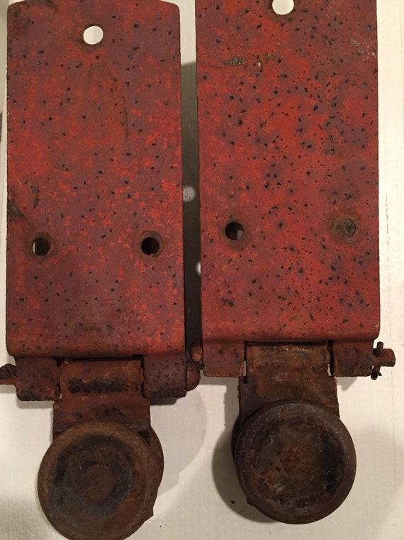 Antique Barn Door Hardware Hanging Trolley Barn Door Rollers Etsy