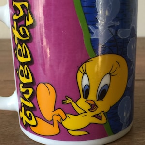 Tweety Bird Vintage Mug: 1998, Tweety, Warner Brothers, Looney Tunes image 4