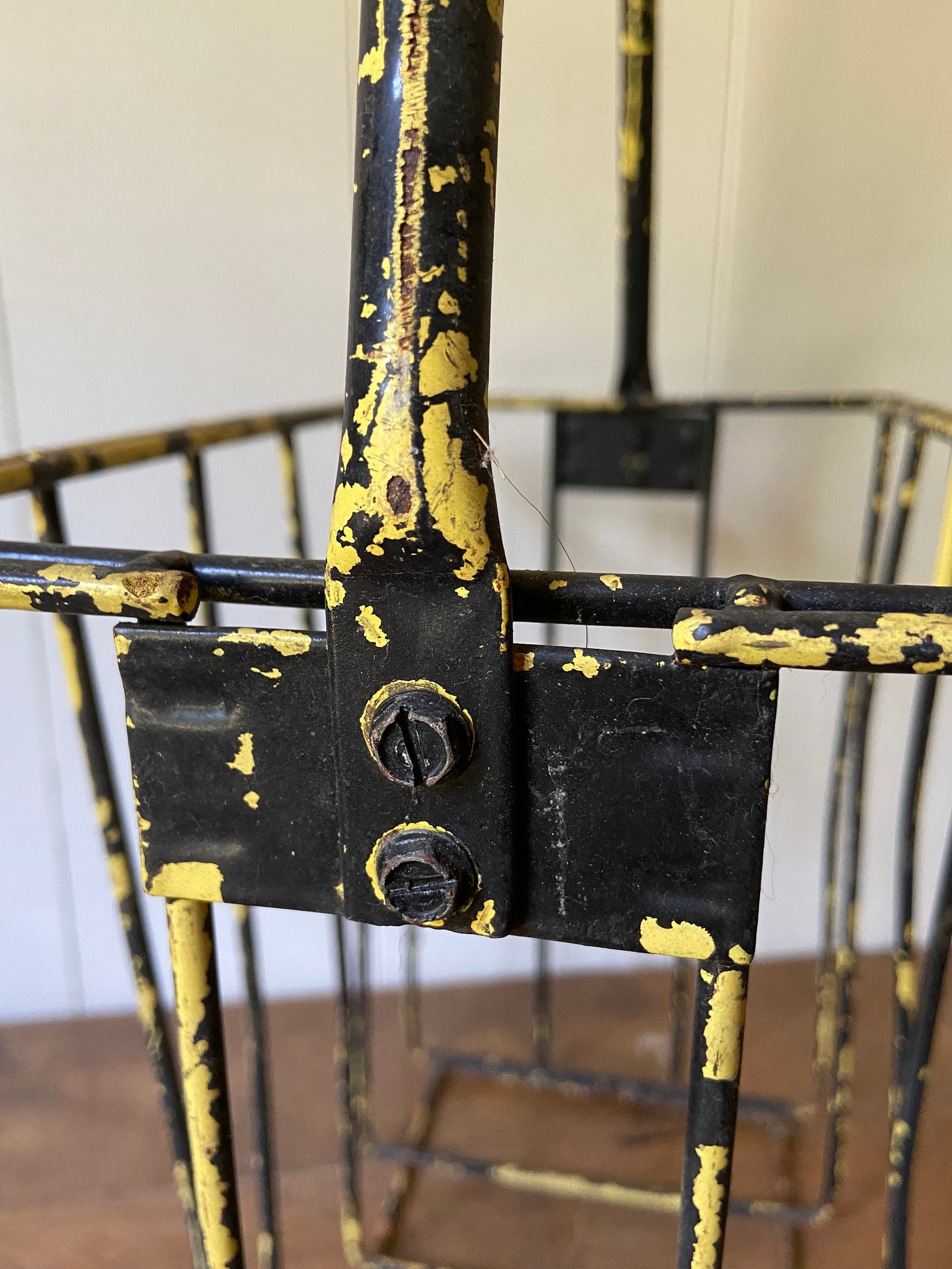 Vintage Tennis Ball Pickup Hopper /basket Metal Wire Basket/ Etsy