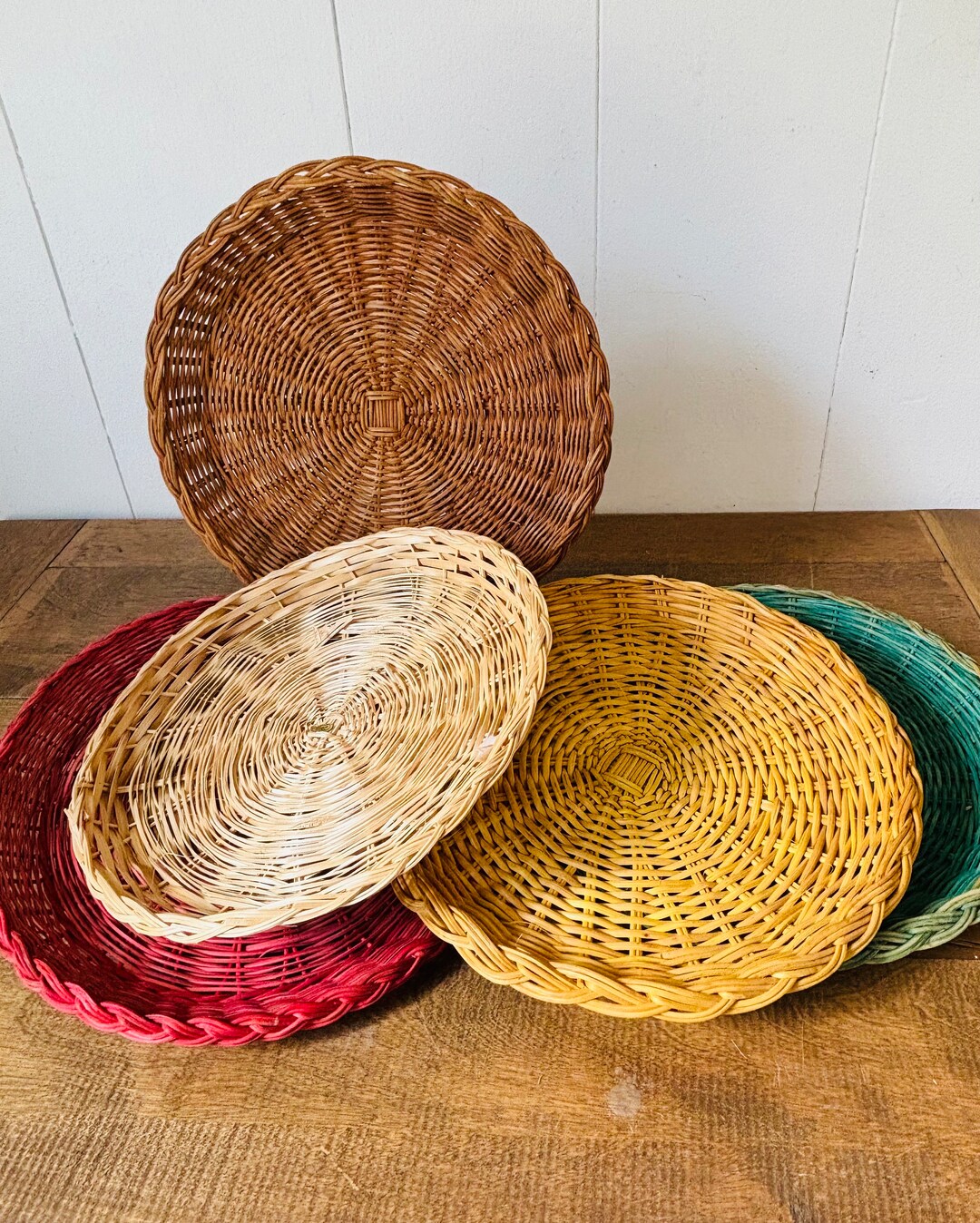 FURNIX Paper Plate Holders Reusable Bamboo Paper Plate Holder,Heavy - View #6