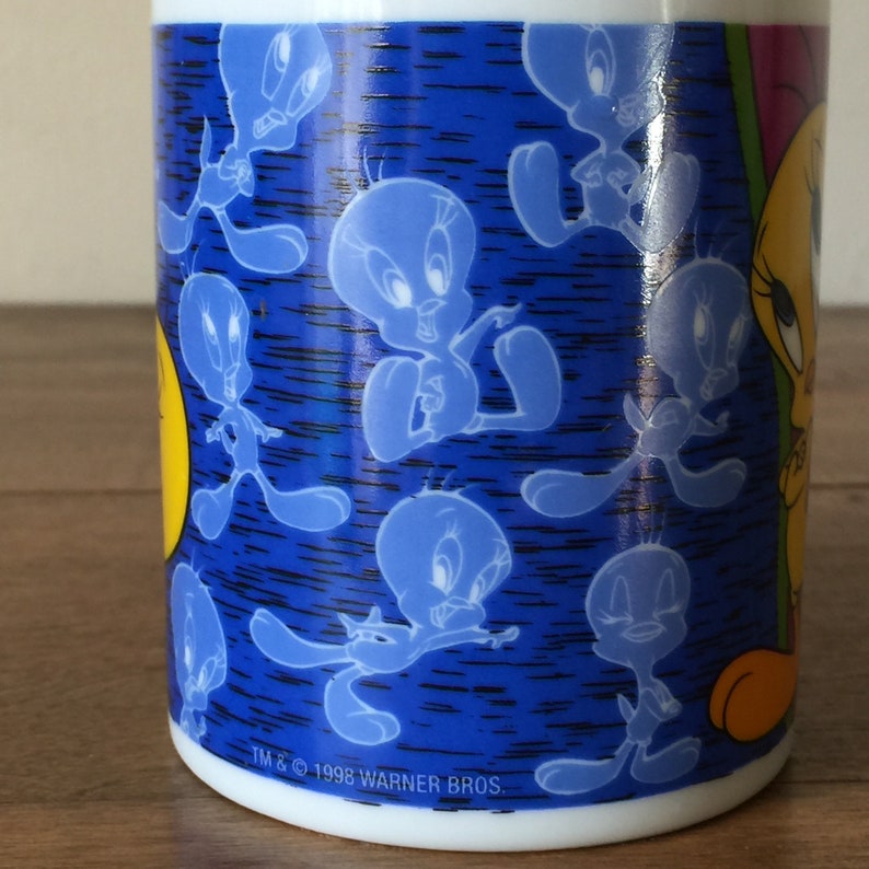 Tweety Bird Vintage Mug: 1998, Tweety, Warner Brothers, Looney Tunes image 6