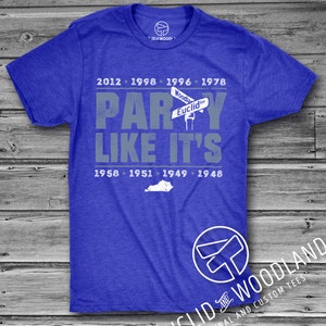 Party Like It&#39;s Blue-Gray Tee