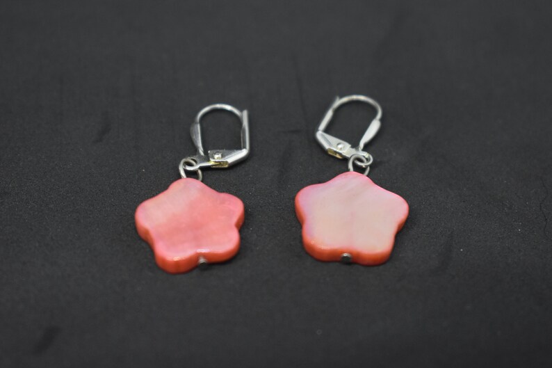 Mother of Pearl Bracelet and Earrings Set