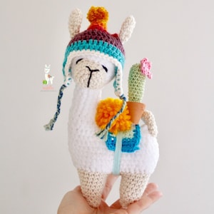 PDF only Pacha Llama Crochet Pattern