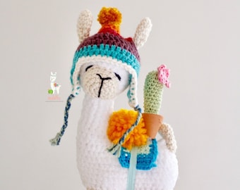 PDF only Pacha Llama Crochet Pattern