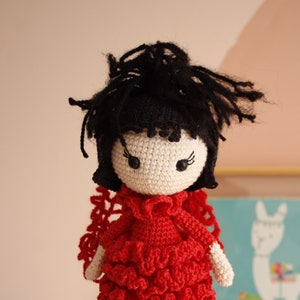 PDF only Lydia Deetz (do it yourself) diy crochet pattern from Beetlejuice